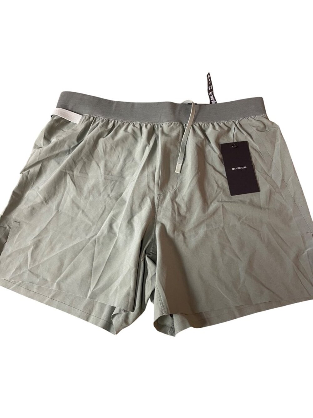 Ten Thousand 5" Distance Short Green Sz MED Athletic